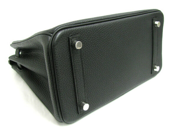 エルメス バーキン25/ハンドバッグ/ブラック/金具 シルバー)/トゴ【新品】